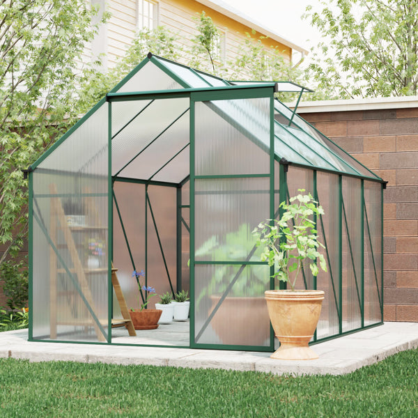 6x8ft walk-in patio greenhouse — view 2