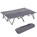 Extra-wide 2-person folding camping cot — view 9