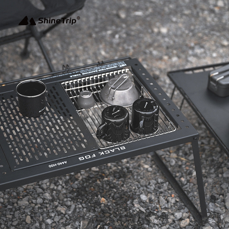 Portable folding camping table — view 7