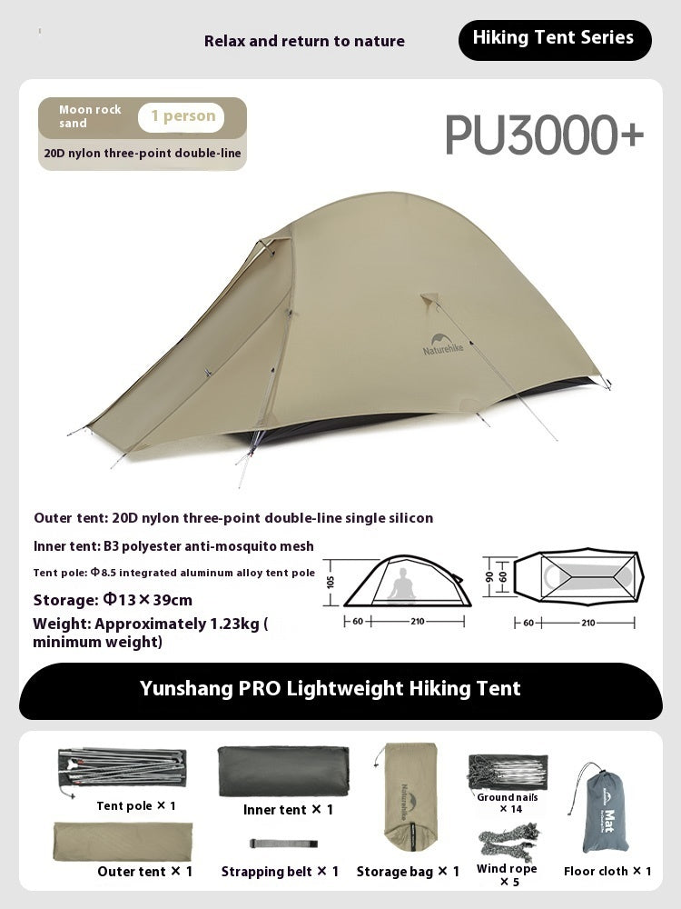 Ultralight professional hiking tent — view 7
