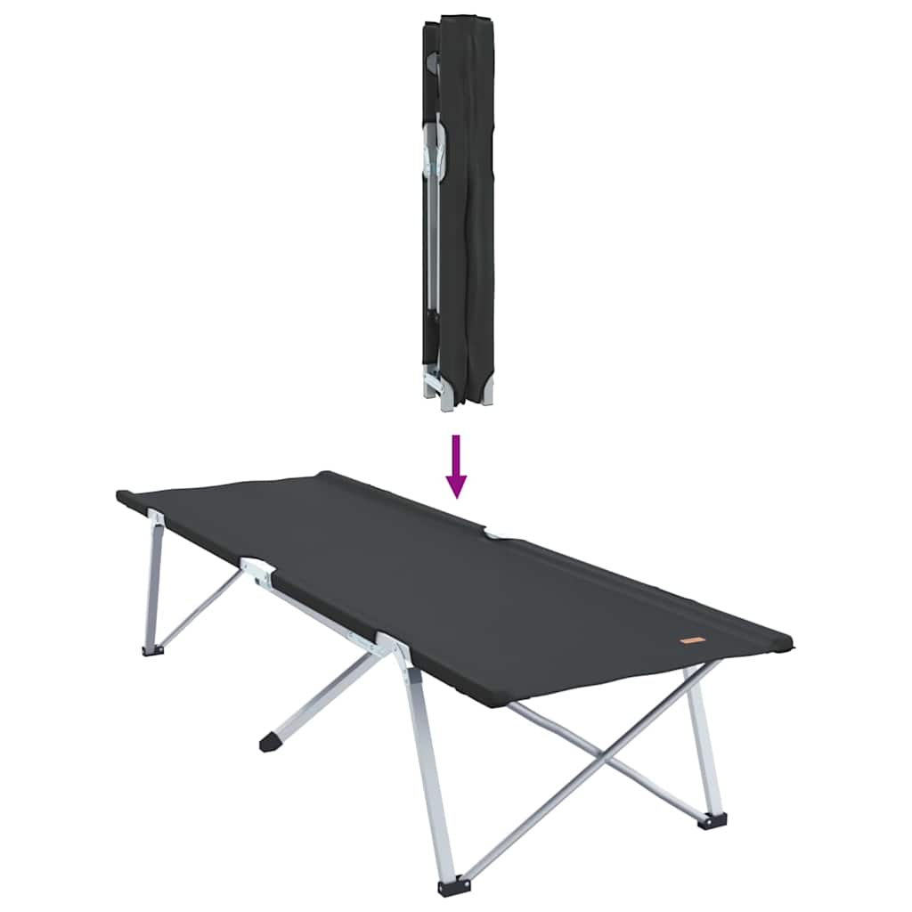 Folding portable camping cot — view 10