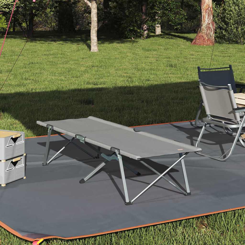 Folding portable camping cot — view 12