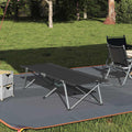 Folding portable camping cot — view 11