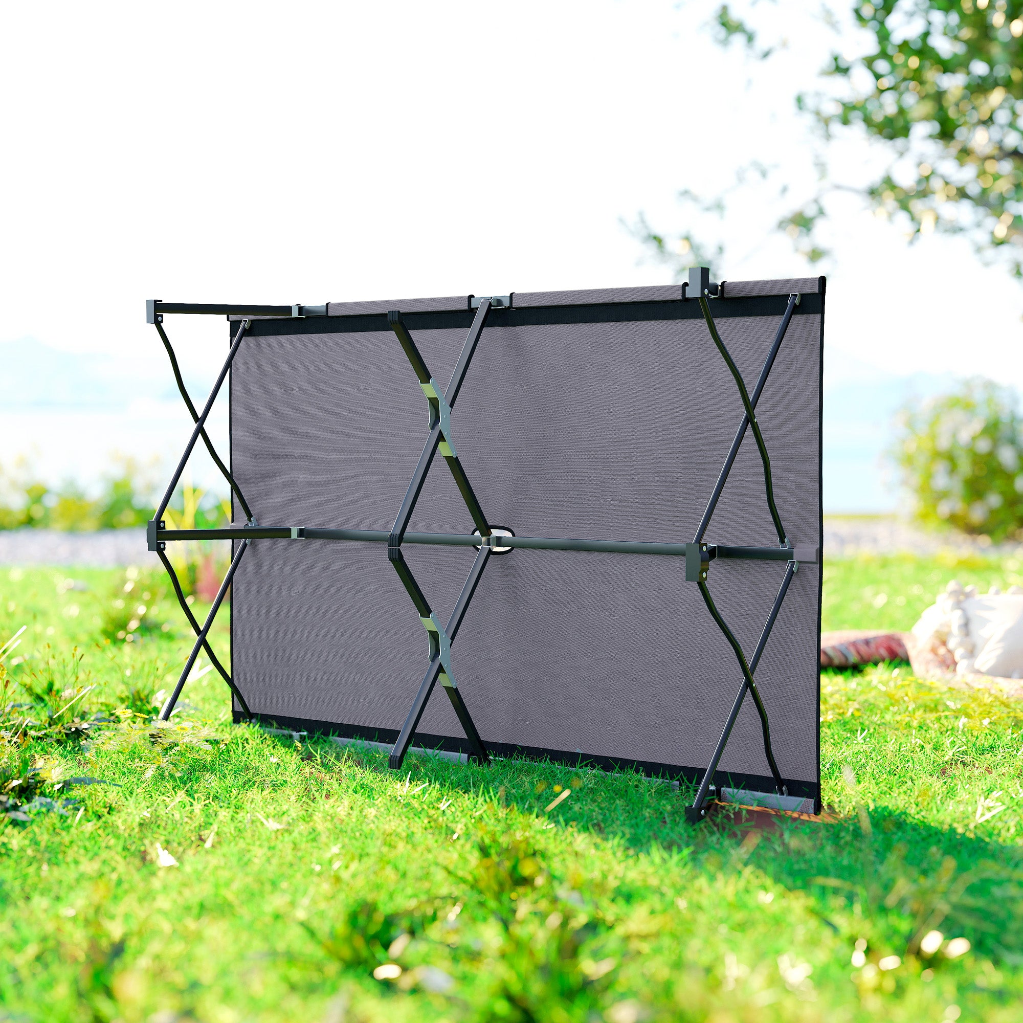 Extra-wide 2-person folding camping cot — view 8