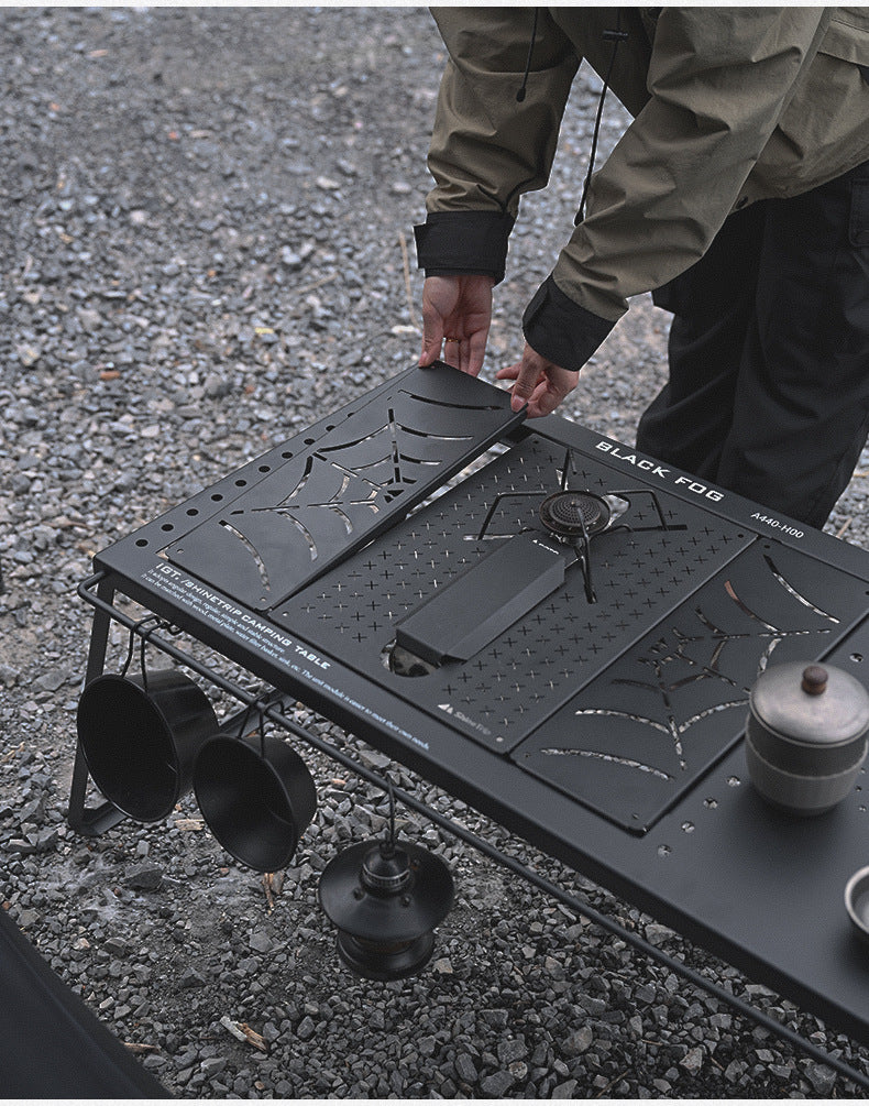 Portable folding camping table — view 5
