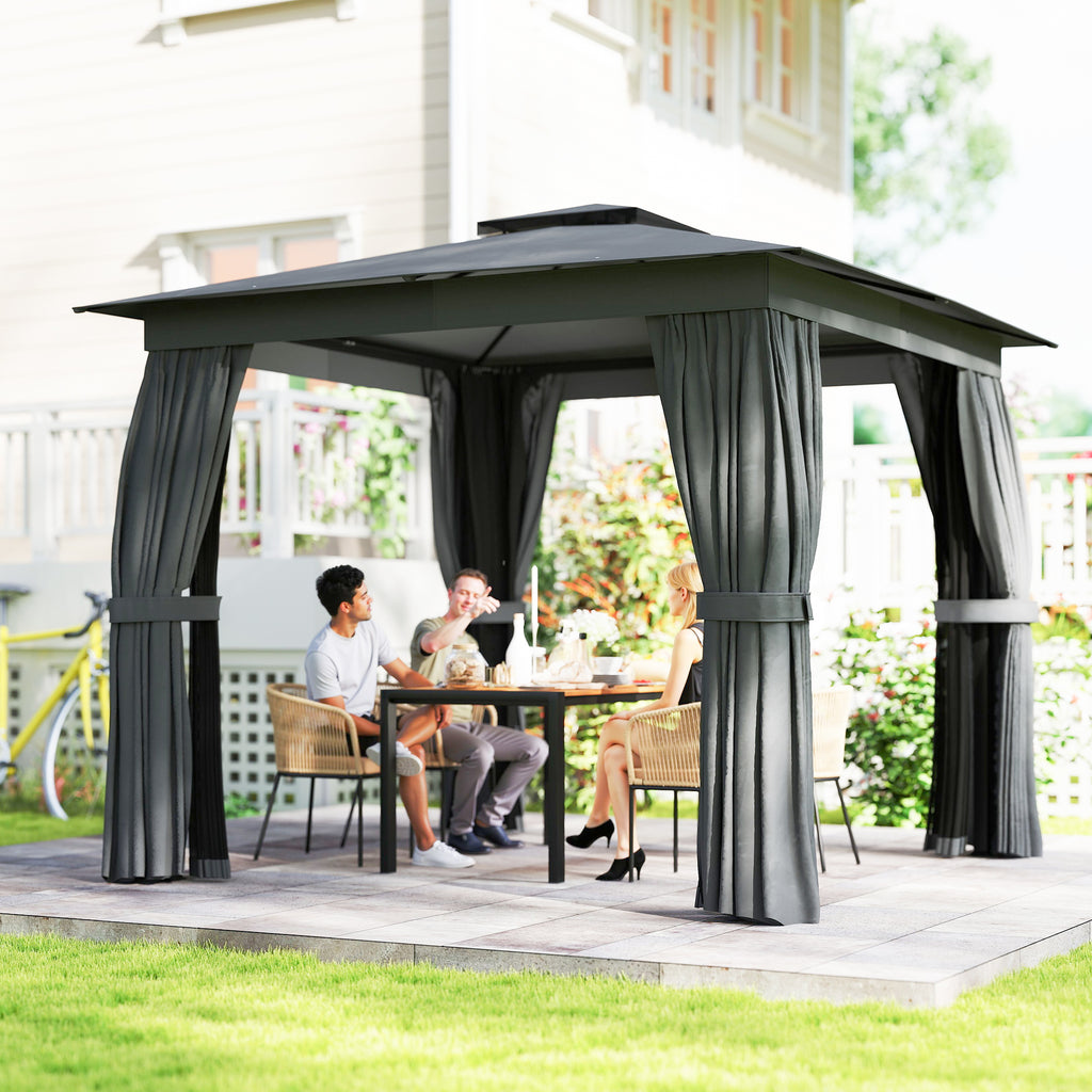 Heavy-duty patio gazebo — view 8