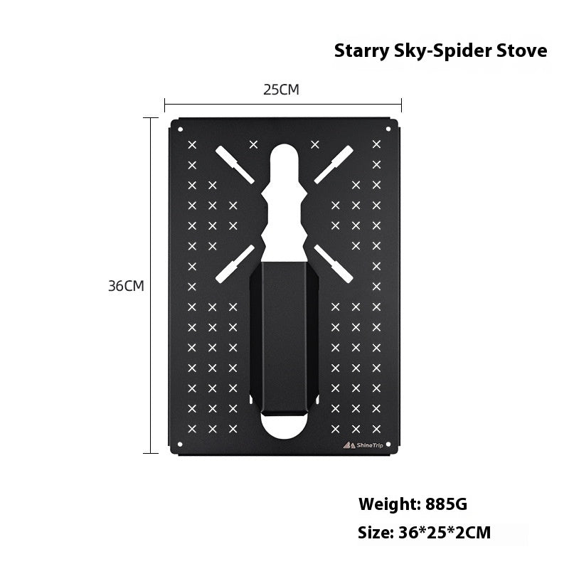 Portable folding camping table — view 17