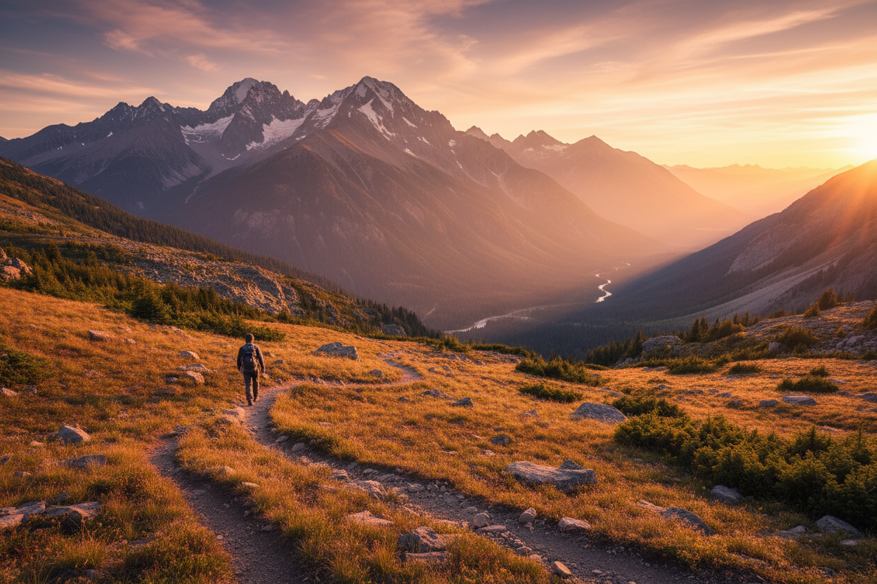 Scenic Mountain Hiking Trail
